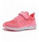 Sneakers Kids Running Shoes Lightweight Mesh Athletic Sneakers - Pink-pink - C9189K7YOSS $29.71