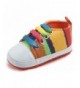 Sneakers Rainbow Shoes Canvas Sneaker - Rainbow Color - CT184XKGEA7 $15.99