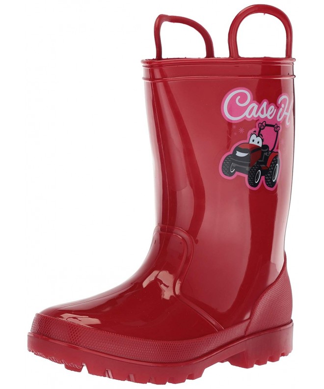 Boots Kids' CI-4011 Rain Boot - Red - CQ12EVNIPB9 $58.20