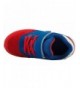 Sneakers Boy's Girl's Breathable Hook & Loop Casual Sneaker Running Shoes - Blue - C2182AUZAN2 $26.54