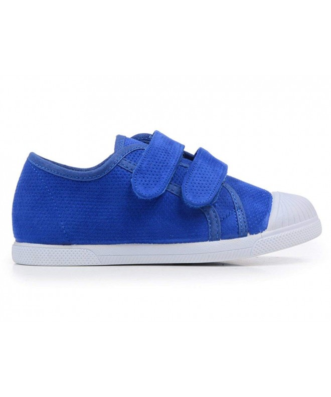 Sneakers Unisex Hook and Loop Sneakers - Shoes for Boys and Girls (Infant/Toddler/Little Kid) - Electric Blue - C8183RZQ4NX $...