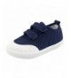 Sneakers Boys' Girls' School Shoe Kids Lightweight Canvas Casual Low Top Sneakers Slip-On Loafers - Navy - CG18H48UT2H $27.79