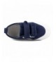 Sneakers Boys' Girls' School Shoe Kids Lightweight Canvas Casual Low Top Sneakers Slip-On Loafers - Navy - CG18H48UT2H $27.79