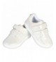 Sneakers Girl's Foil Suede Double Strap Sneaker (Toddler) - Silver - CJ18CHE84R2 $24.53