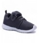Sneakers Boy's Girl's Breathable Magic Tape Casual Sneaker Running Shoes - Gray - C3182M2LZQN $26.39