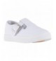 Sneakers Olivia White Girls T-Strap Shoe - CQ18CMMOWDY $29.18