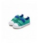 Sneakers Kids Canvas Shoes Boy Girl Unisex Sneakers Children Hook Loop Loafers School Board Shoes - Lightblue - C518CK55S0M $...