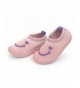 Sneakers Kids Baby Boys Girls Toddler Sneakers Slip on Rubber Sole Lazy Shoes(1-7 Years) - A-pink - CB1865XGH2S $18.52