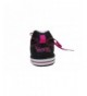 Sneakers Girls Sparkle Stud Skate Shoes Black - CG126FN91CF $61.95