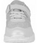 Sneakers Girls' Lace-Up Strap Glitter Fashion Sneaker (Toddler/Little Kid/Big Kid) - Silver - CM18IGK2QGL $39.63