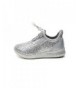 Sneakers Komfyea(31/12) Silver Girls Super Light Sneaker Glliter Shoes - CZ18C04W9OD $34.58