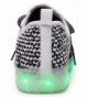 Sneakers LED Light Up Shoes Kids Girls Boys Breathable Flashing Sneakers ST999G-37 - C0186088LZ8 $48.36