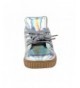 Sneakers Yokids Girl's Fashion Patent Metallic Leather Sneakers Shoes - Metallic Silver - C91863770SH $30.72