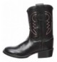 Boots Youth Calfskin Cowboy Boot Pointed Toe Black - C111604Z0MF $46.82