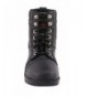 Boots Boy's Lace to Toe Biker Style Boot Black 5 - CM18CIHWMTW $85.30