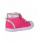 Sneakers Baby Toddler Girls High Top Canvas Sneakers Style SK1033 - C518IMQGTL6 $29.34