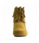 Sneakers Girls Comfort Fringe Ankle Booties (Toddler/Little Kid/Big Kid) - Tan - CL129MGN12X $41.72