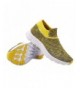 Sneakers Girls Boys Socks Shoes Fashion Walking Sneaker Lightweight Breathable Slip on Sneakers for Kids - Yellow - CH18GUCS3...