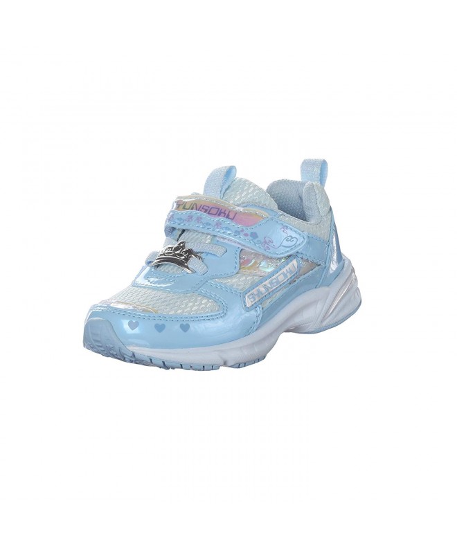 Sneakers Girls Sports Shoes Fashionable - Saxe Blue - CR180Z4HDWQ $70.34