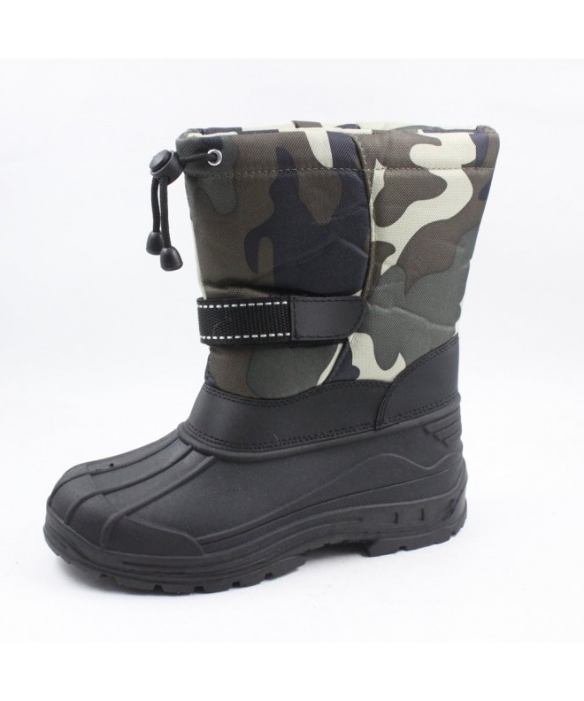 Boots Cold Weather Snow Boot 1319 Green Camo Size Toddler 6 - CR12F3WHGL7 $33.12