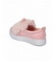 Sneakers Girls Faux Suede Fuzz Pom Pom Animal Slip On Sneaker HG03 - Pink Mix Media - C0189L02YIE $44.33