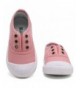 Sneakers Kids Canvas Sneaker Slip-on Baby Boys Girls Casual Fashion Shoes(Toddler/Little Kids)-Pink-23 - CQ186W5DKZZ $25.92