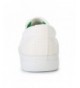 Sneakers Girls&Boys Comfortable Elastic Slip on Flat Shoes - White - C2189AAN4O6 $32.82