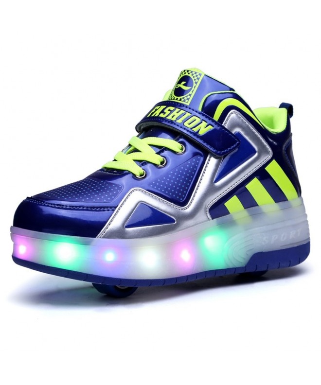 Sneakers High Top Sneakers Blue Double Product - CM12N5M8F0L $57.01