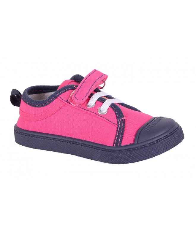 Sneakers Baby Toddler Girls Canvas Shoes Style SK1030 Hot Pink - CX18IMTO0W2 $29.13