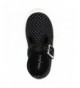 Sneakers Olivia T-Strap Black Shoe - C318CMNHQWZ $19.45