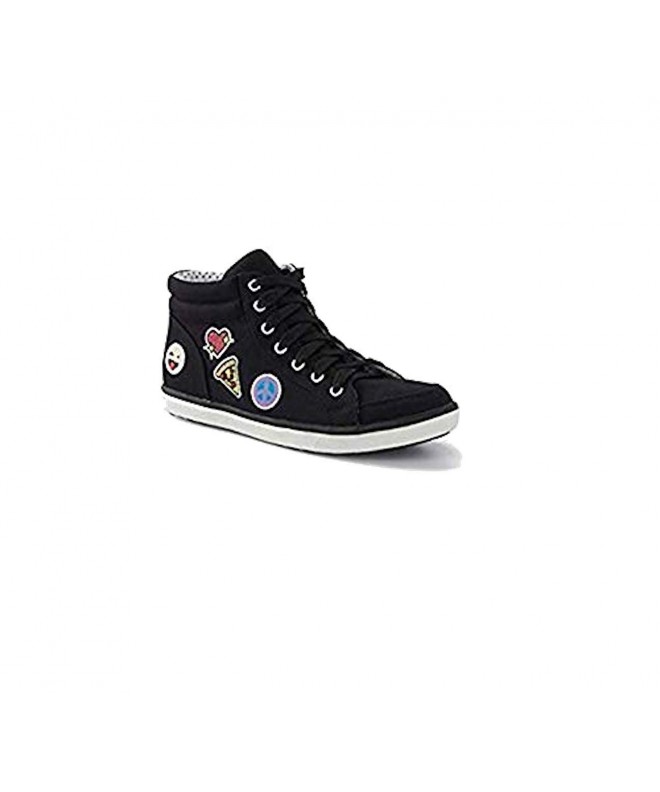 Sneakers Shoes Patch high top Sneaker Big Girls Size 9 Black - CD186ALZ893 $60.69