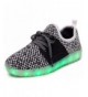 Sneakers USB Charging LED Shoes Flashing Fashion Sneakers for Kids Boots (Little Kid/Big Kid) ST999G-35 - C118608WHON $43.81