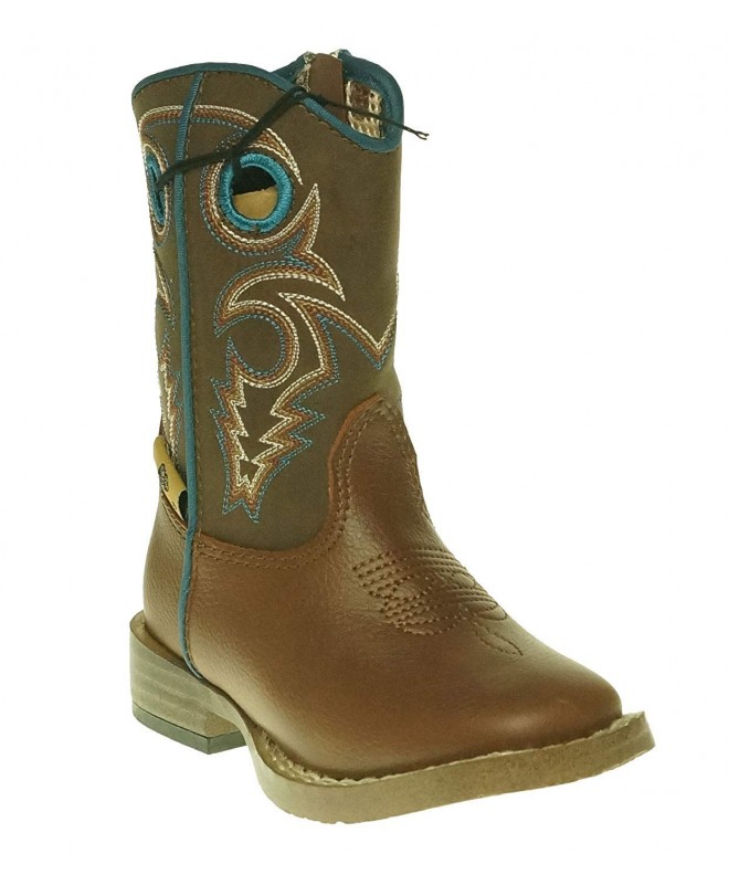 Boots Boys' Dylan Boot Square Toe - 4476232 - Brown - CT11V8VOUI5 $64.96