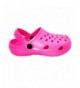 Clogs & Mules Toddler Kid Injected EVA Garden/Beach Water Clog Sandal w/Backstrap - Pink - CA18I0QHS5U $24.04