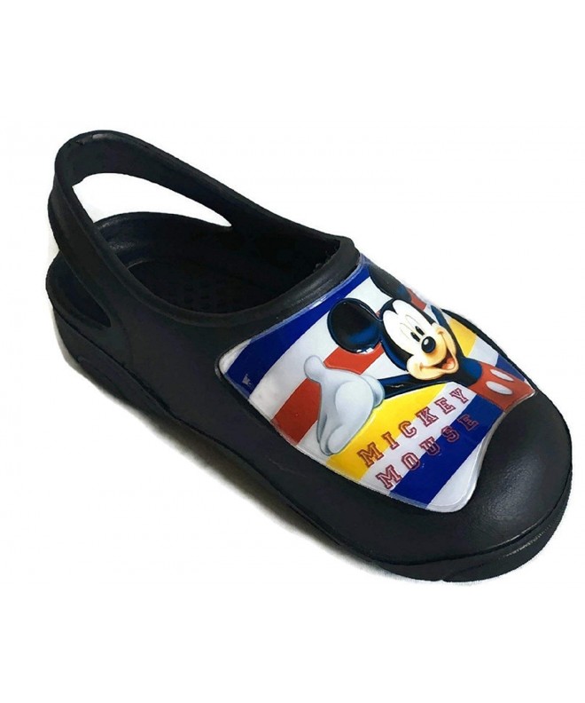 Clogs & Mules Mickey Mouse Clogs Sandals Shoes Black - CZ18DU2WSDQ $36.04