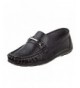 Loafers Boys Casual Driving Slip-on Shoe (Toddler - Little Kid - Big Kid) - Black Crocodile - CM18EMGC08G $33.68