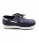 Loafers Boy's Lace up Boat Deck Shoe (Big Kid/Little Kid/Toddler) - Navy - CZ124DN90GB $30.72