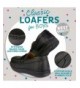 Loafers Loafer for Boys Moccasin Boys Loafers - Faux Leather - Black (V6) - CZ18C9WTWA3 $26.39