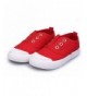 Loafers Baby's Boy's Girl's Canvas Light Weight Slip-On Loafer Casual Running Sneakers - Red(02) - CK18DISEAM5 $25.34