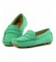 Loafers Girl's Boy's Suede Slip-on Loafers Shoes(Toddler/Little Kid/Big Kid) - Green - C412KB3A2VN $38.86