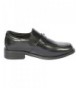 Loafers Boys Memory Foam Slip On Dress Shoe (Toddler/Little Kid/Big Kid) - Black Side Buckle - CO18HIDCC73 $46.23