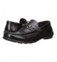 Loafers Kid's Latch Driving Moc Style Dress Comfort Loafer (Little Kids/Big Kids) - Black - C912NH3VBPN $56.48