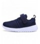 Running Boy's Girl's Lightweight Breathable Sneakers Strap Athletic Running Shoes - Navy - CA18NQ0XEY2 $38.47