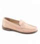 Loafers Kids Boys/Girls Genuine Leather Made in Brazil Greenwich Penny Loafer - Rose Napa - CC18HE8T3ZD $83.75