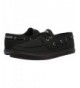 Loafers Kids' Spinnaker Solid Boat Shoe - Black Solid Mono - CR12NYX1RGH $68.18