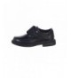 Loafers Boys Matte Dress Shoes w/Hook and Loop Fastener Strap - Black or White - Black - CJ11W28LSM9 $47.03