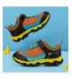 Running Boys Sneakers Waterproof Kids Tennis Running Hiking Shoes - Black/Orange - CG18DUNQMHW $49.61