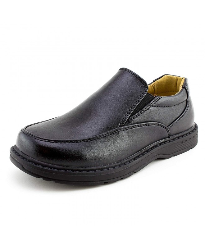 Loafers Boys School Uniform Dress Loafers (Toddler/Little Kid/Big Kid) - Black - CZ189LM24RW $44.00