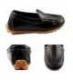 Loafers Toddler Little Kid Boys Girls Loafers Shoes Soft Slip On Dress Flat Shoes - Black - C918GOI9NLI $23.07