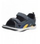 Loafers Kids' Helm Boat Shoe - Blue/Yellow - CH12OBI1TO4 $53.63